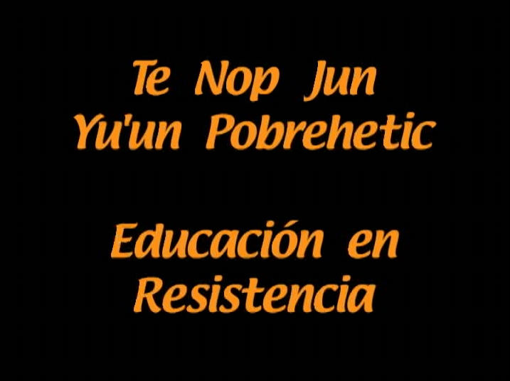 Educación en Resistencia/ Tierra sagrada – 2000.128.DV