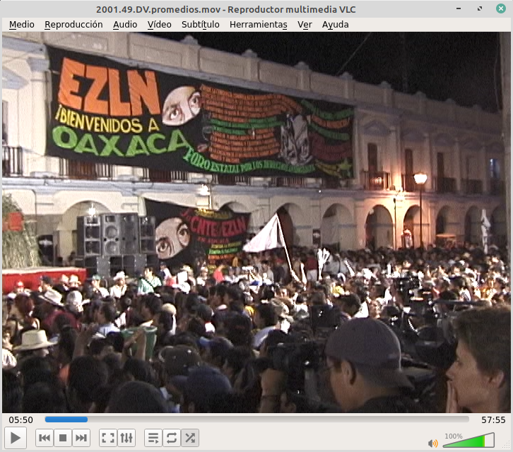 Marcha de Color de la Tierra. 02 Juchitan – 2001.49.DV