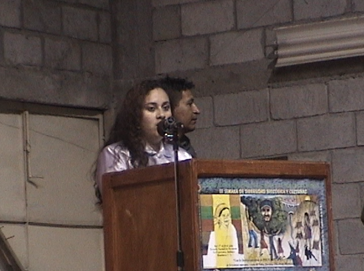 La Esperanza Intibuca, Inauguración de Jornadas de resistencia. Reportaje – 2003.43.D8