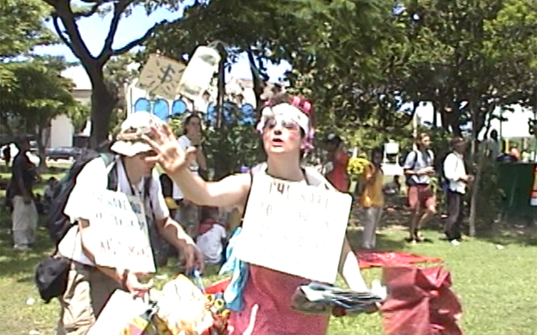 Marcha de Vía Campesina contra el OMC en Cancún 10-11.Sept.03 (Entrevistas, Discurzo) – 2003.14.D8