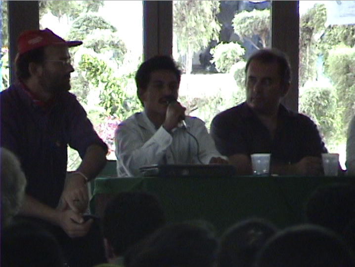 Foro Militarización (Conferencias,Entrevistas, Fiesta) – 2003.31.DV