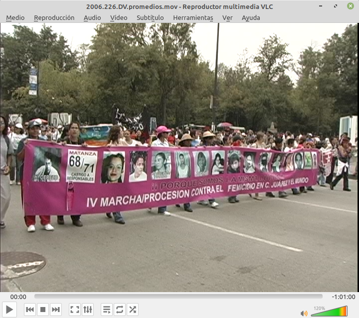 Otra Campaña: Marcha Marcha 2 UNAM 1 – Carlos[?] – 2006.226.DV