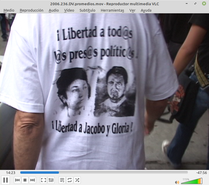 Otra Campaña: DF Marcha Atenco Nico 13 – 2006.236.DV