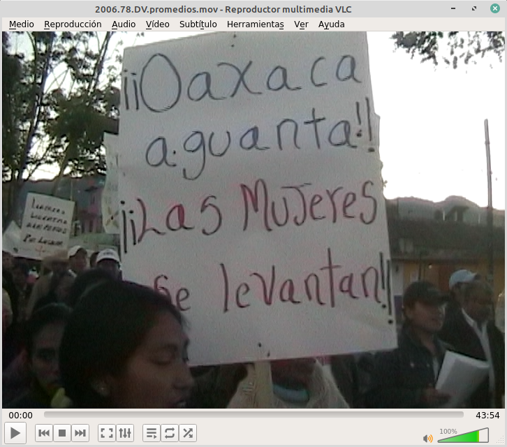 Marchas San Cristobal de las Casas en apoyo a Oaxaca – 2006.78.DV